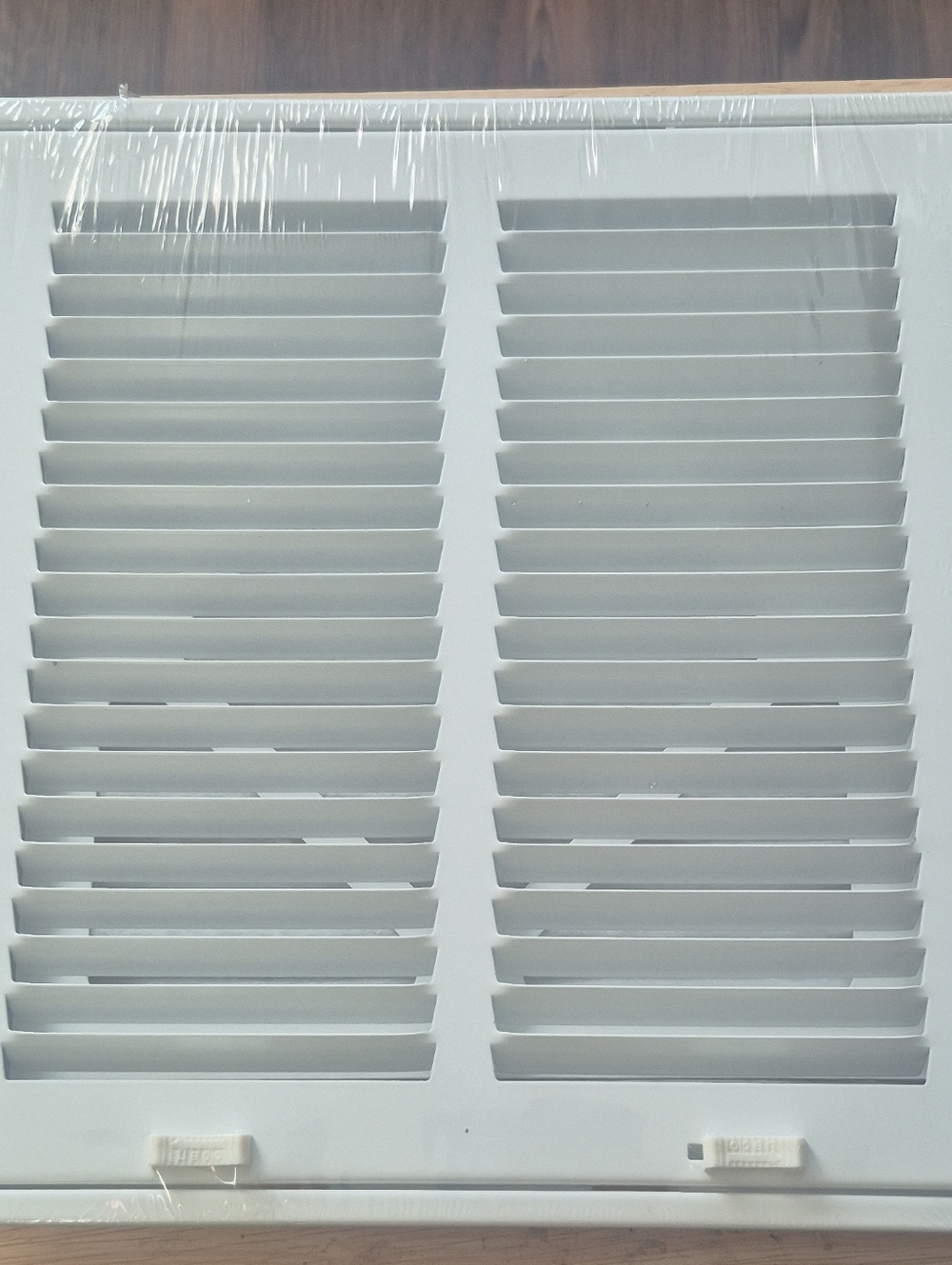 HVAC Premium RFGF1010 10x10 White Metal Square Vent Cover Return Filter Grille